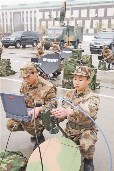 上海警备区部队用军地联合研发设备执行保障任务
