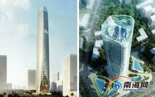 "海南第一高楼"海口塔6月开建 高达428.3米(图)