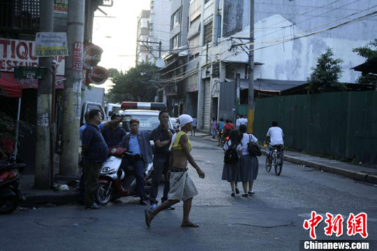 菲律宾首都马尼拉华人区抢劫命案华人1死2伤
