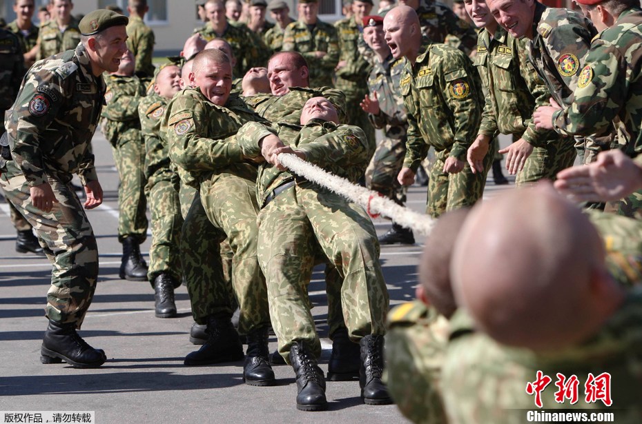 白俄罗斯庆祝特种部队日