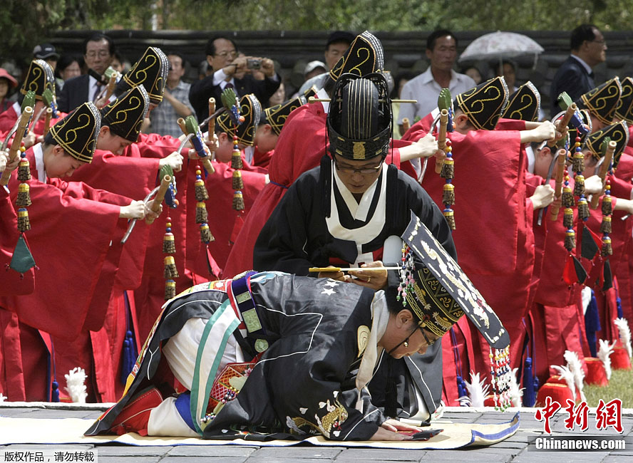 韩国举行社稷大祭祈愿五谷丰收44