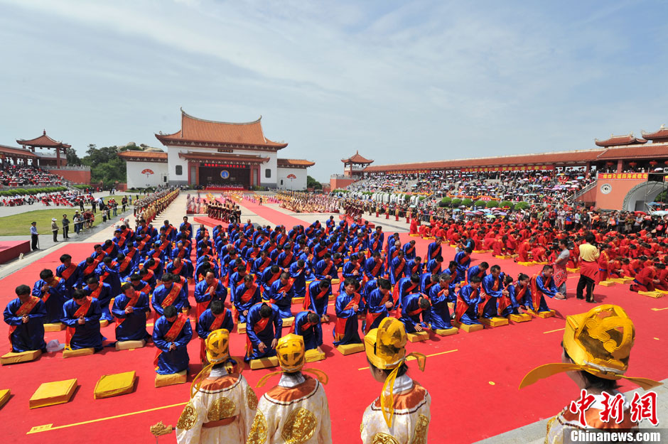 5月2日(农历三月二十三日)是妈祖诞辰1053周年纪念日,"妈祖故里"福建