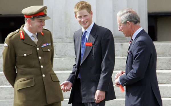 英国哈里王子的军人生涯