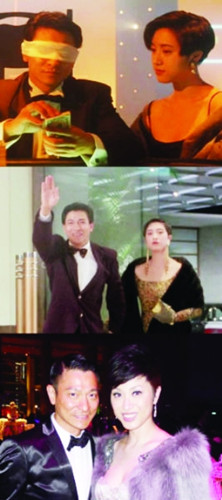 陈法蓉晒与刘德华合照网友20年后的赌侠和龙九