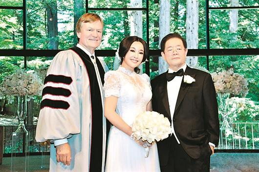 刘晓庆旧金山举行婚礼婚礼照片曝光图