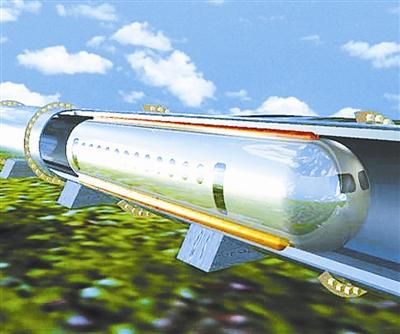 2014年,西南交大又建成了真空管道超高速磁悬浮列车原型测试平台