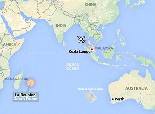 印度洋小岛发现疑似马航mh370残骸大马派调查组