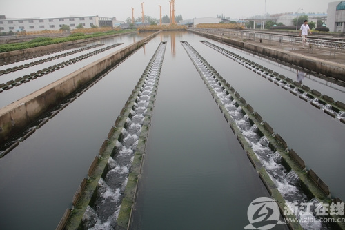 水廠的清水池在地下九溪水廠沉澱池【點擊查看其它圖片】4日23時許