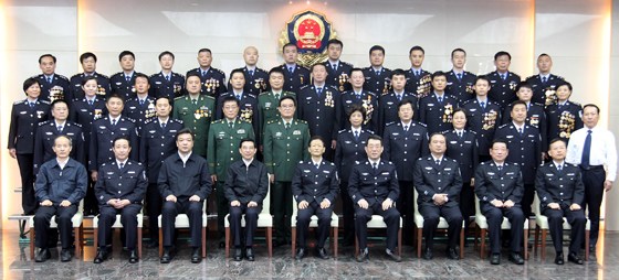 9月28日,国务委员,公安部部长孟建柱来到北京市公安局,亲切看望北京市