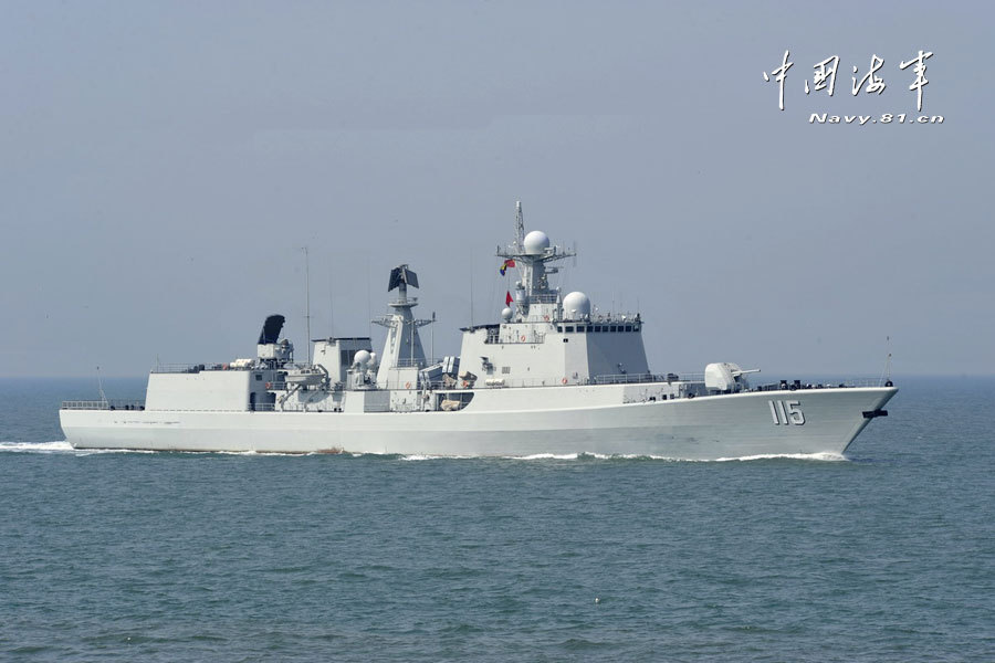 中国七艘赴俄参演主力舰性能编号及配属舰队曝光