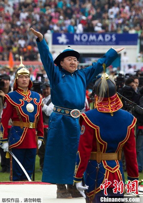 蒙古国国庆日图片