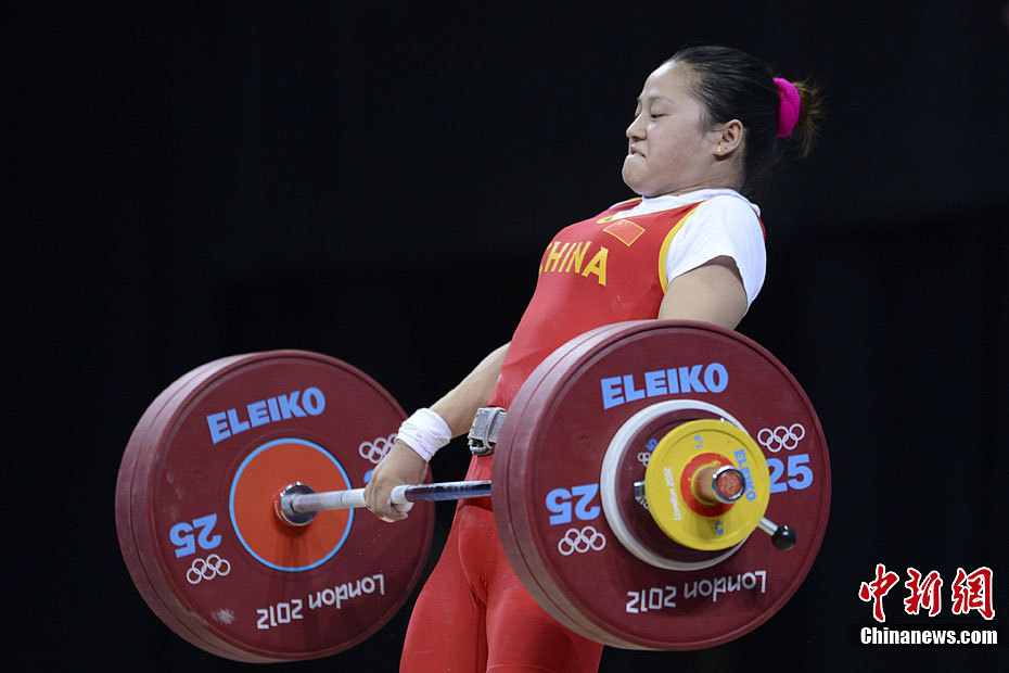 奥运会举重女子图片