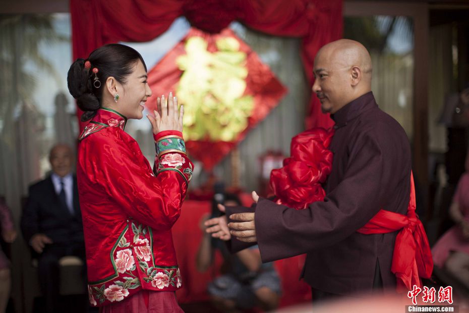 王全安张雨绮结婚图片